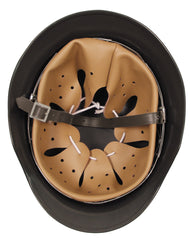 Cască Stahlhelm WW II Oliv MFH - Reproducere, Interior Piele