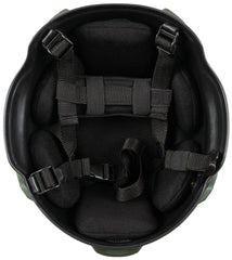Cască Tactică MICH 2002 Cu Șine Oliv MFH - ABS, Suport NVG