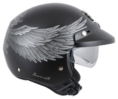 Cască Y.10 Eagle Rider Louis - Vizor Solar, ECE 22.06