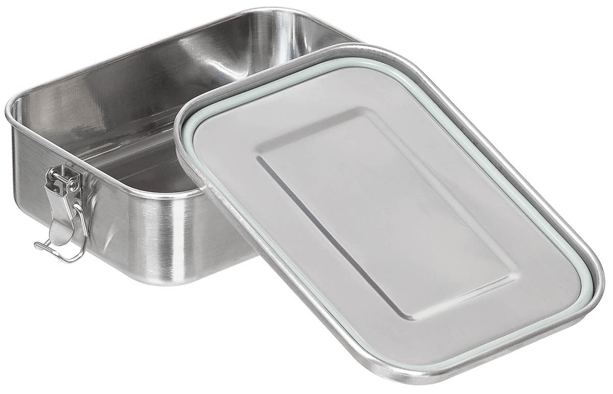 Caserolă Premium Inox FoxOutdoor - Etansă, 1.0 L