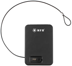 Casetă de Siguranță Portabilă Negru MFH - Metal, Încuietoare Cifră