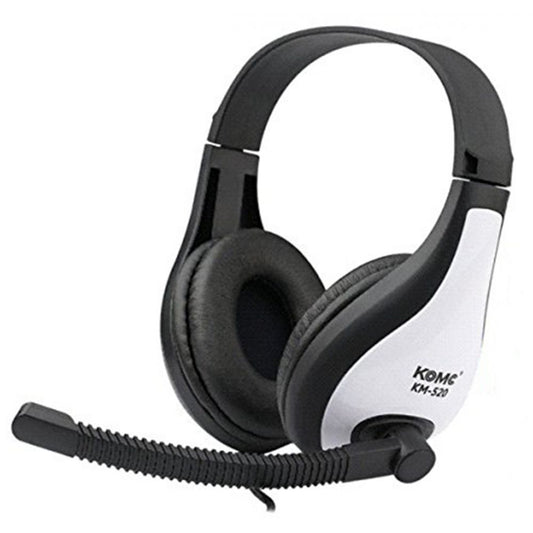 Casti cu Microfon Komc KM-520 - Conectare Jack 2x 3.5mm, Claritate Audio - 2