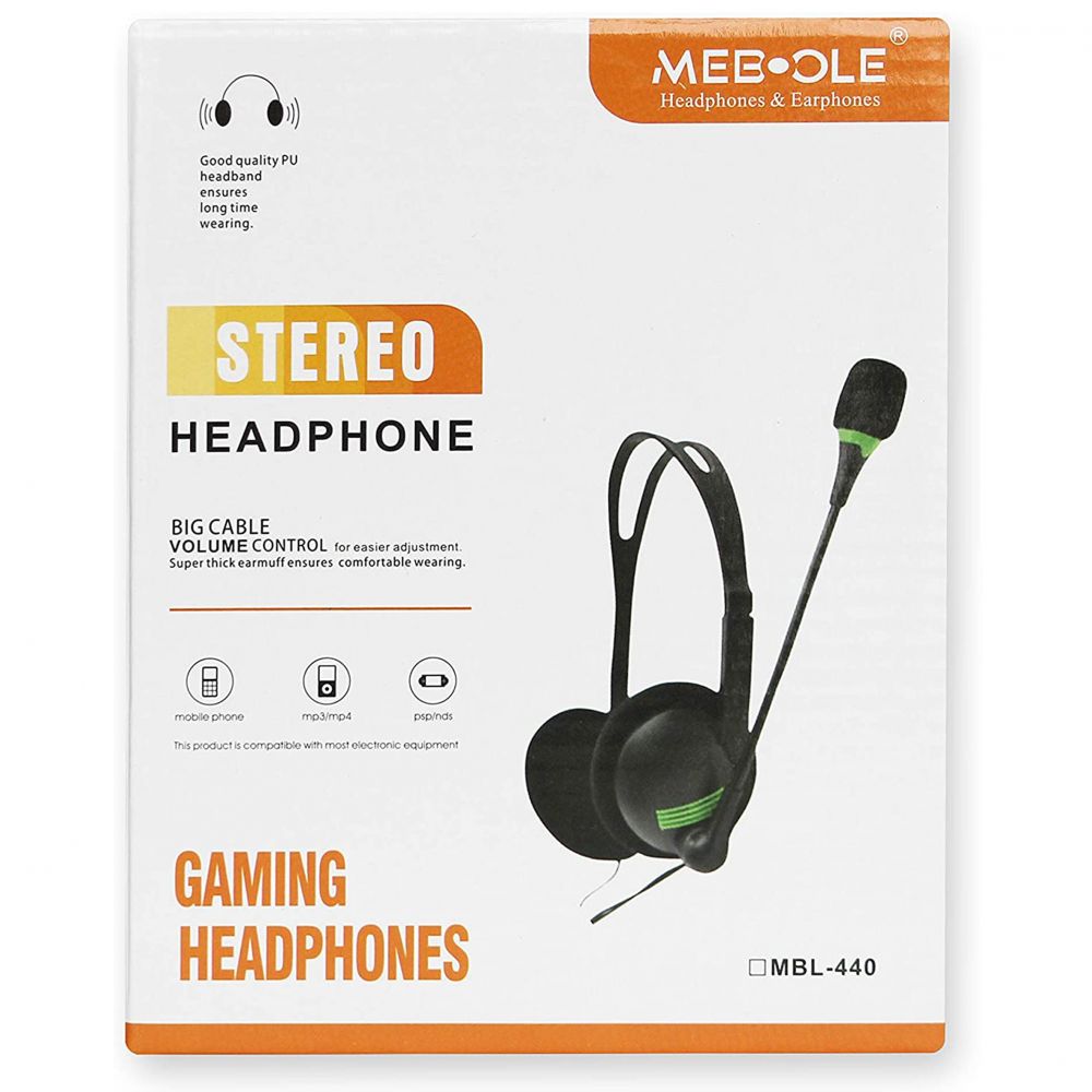 Casti cu Microfon MBL-440 OEM - Jack 2x 3.5mm, Claritate Audio - 3
