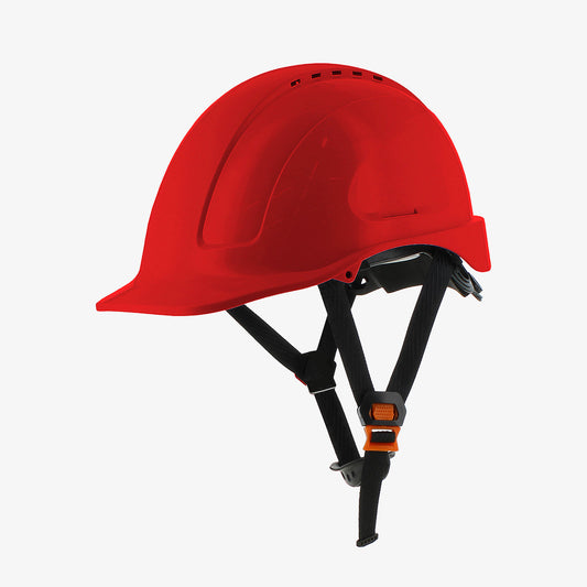 Căști de protecție Ajusco Chinstrap Safety Jogger - Roșu
