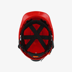 Căști de protecție Ajusco Chinstrap Safety Jogger - Roșu