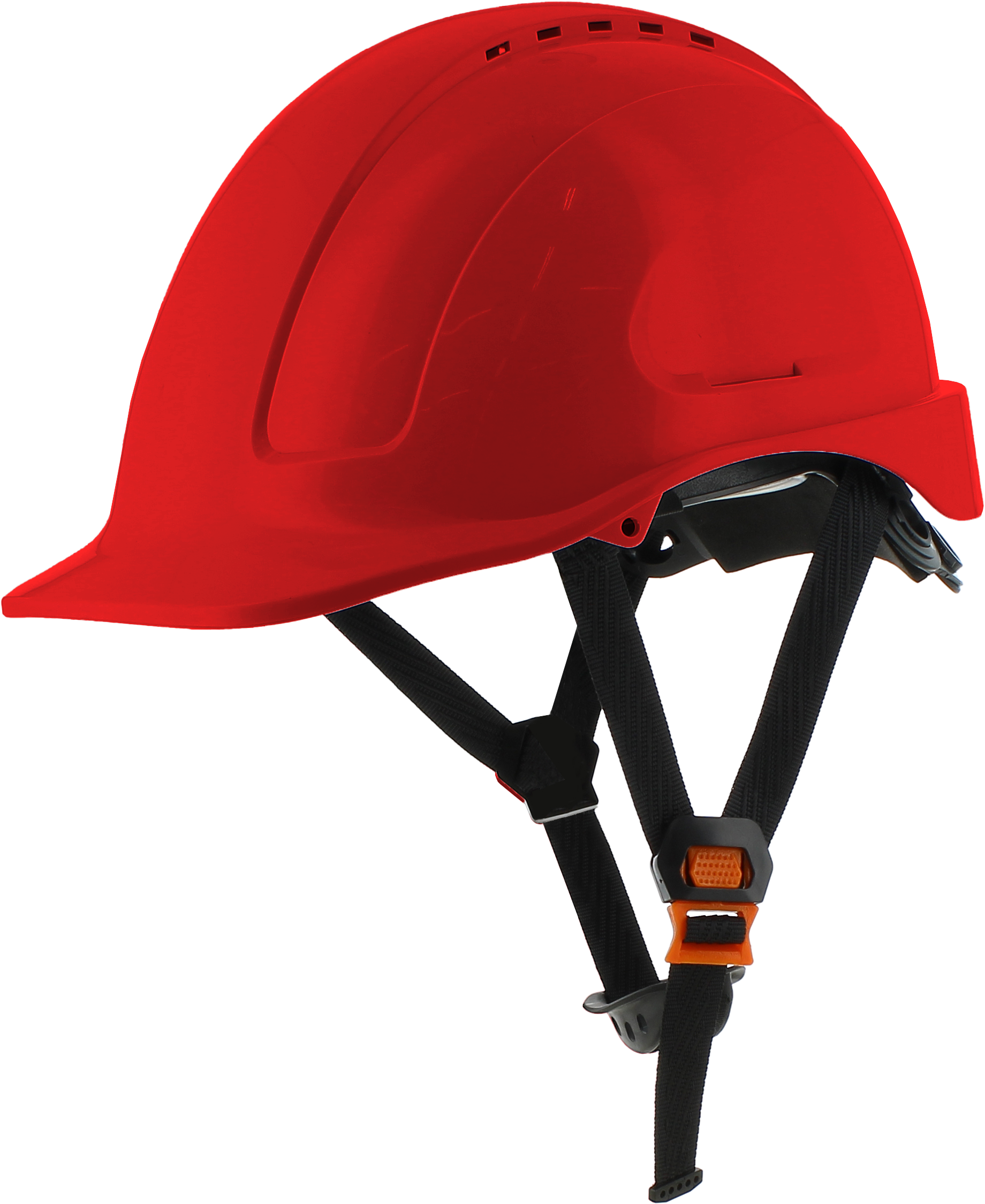 Căști de protecție Ajusco Chinstrap Safety Jogger - Roșu