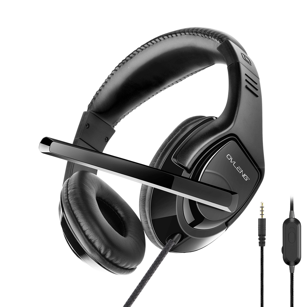 Căști Gaming OV-P1 OEM - Microfon, Jack 3.5mm, Confort Sporit - 2