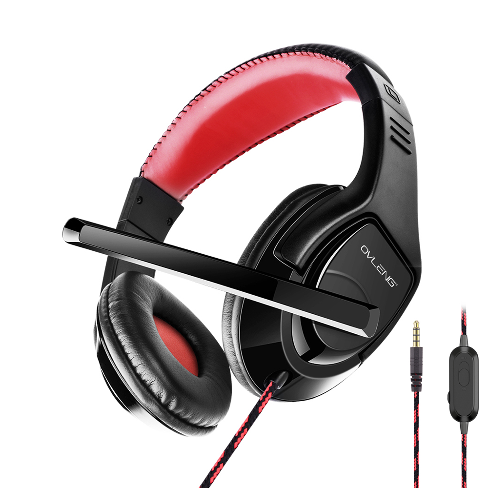 Căști Gaming OV-P1 OEM - Microfon, Jack 3.5mm, Confort Sporit - 4