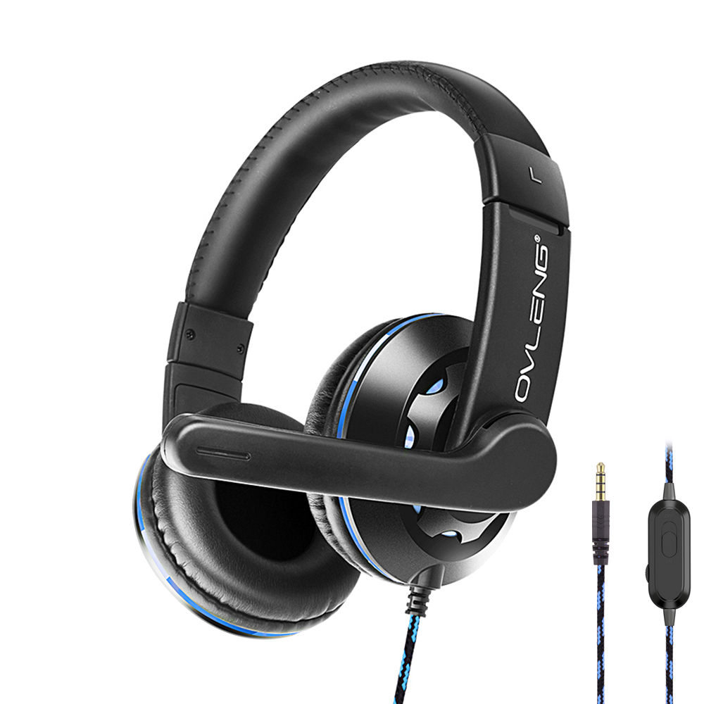 Căști Gaming OV-P2 OEM - Microfon Flexibil, Jack 3.5mm - 2