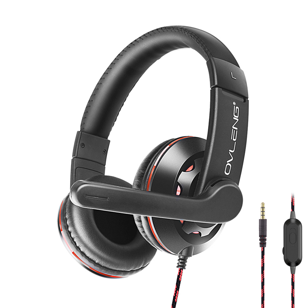 Căști Gaming OV-P2 OEM - Microfon Flexibil, Jack 3.5mm - 4