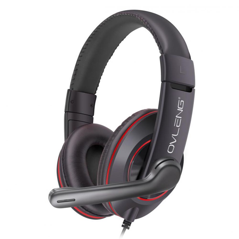 Căști Gaming Ovleng X10 cu Microfon - Jack 2x 3.5mm, Sunet Clar - 2