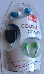 Casti Stereo Digitale Maxell (Verde/Albastru) - Pachet Dublu, Sunet Clar - 2