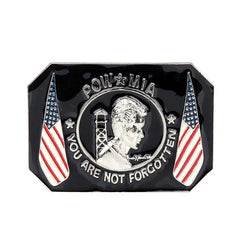 Cataramă Buckle Pow Mia #24 Diversen - Declarație Puternică de Sprijin