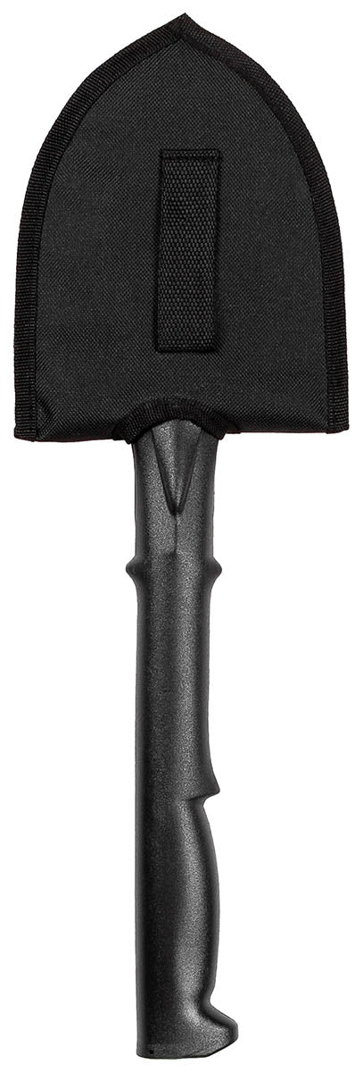 Cazma Pliabilă Negru MFH - Oțel Carbon, Margine Zimțată