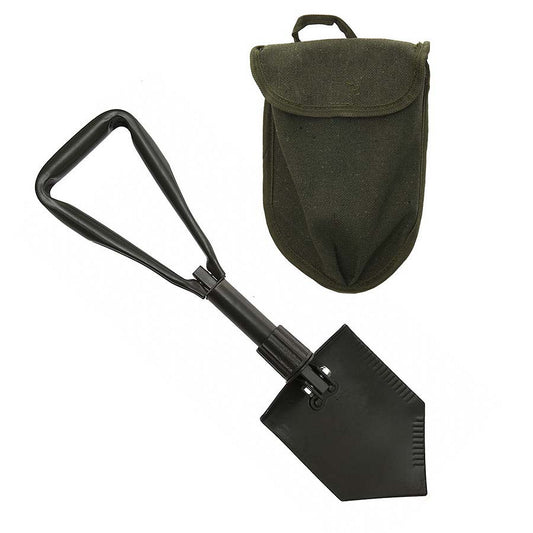 Cazma Pliabilă Trifold Verde - Utilitate Robustă, Portabilitate Maximă