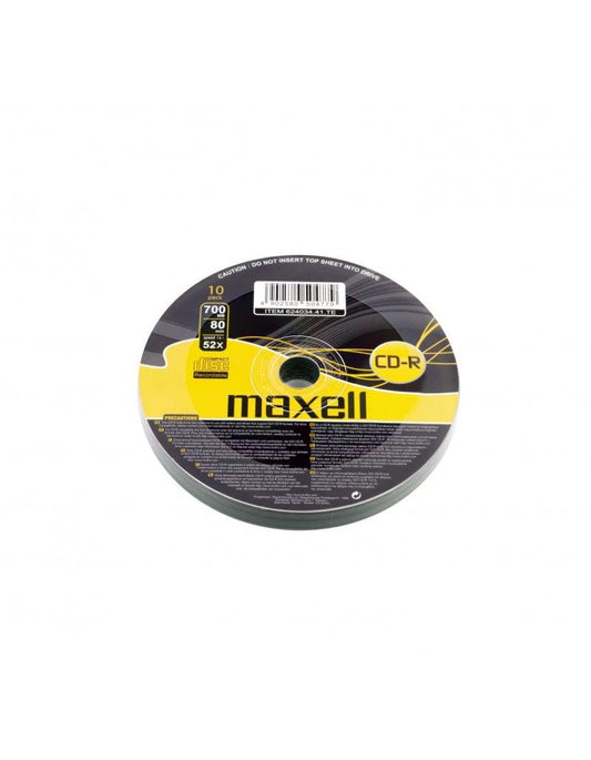 CD Înregistrabil 700MB 80 Min 52X Maxell - Fiabilitate Audio-Video - 2