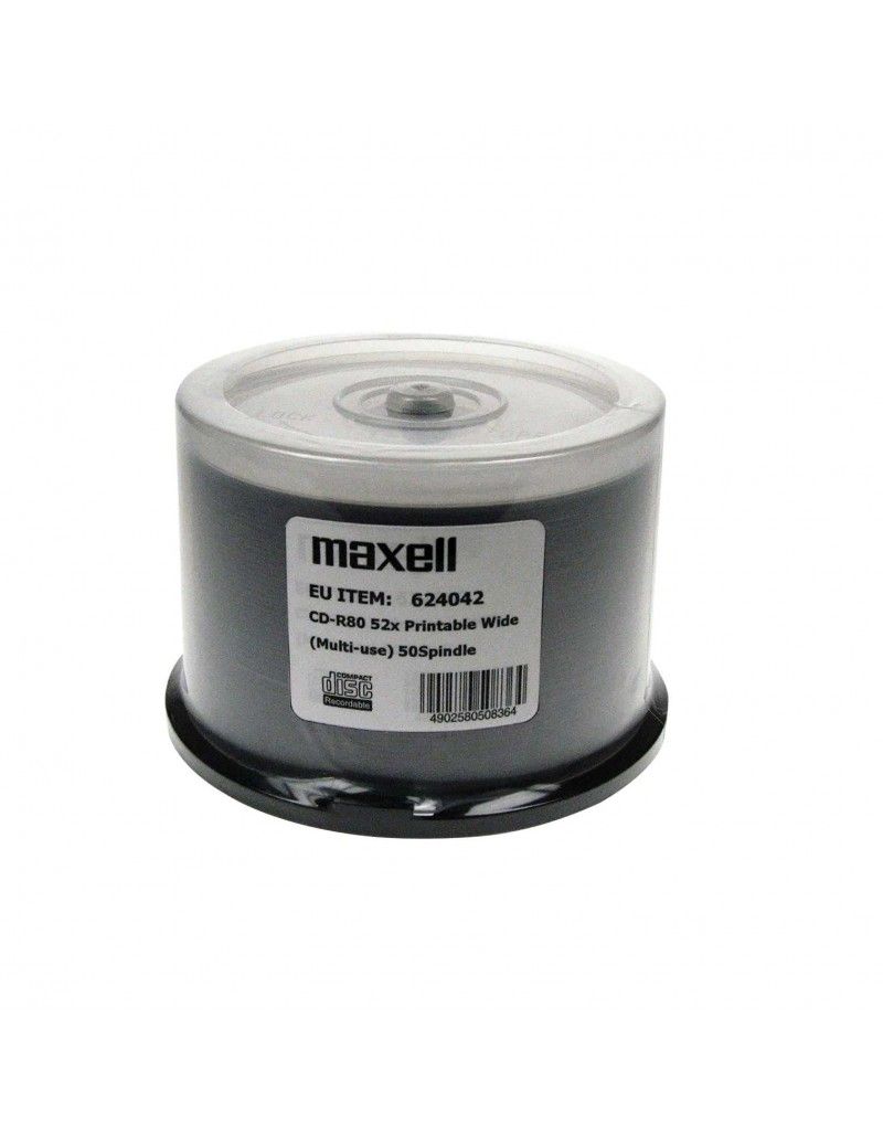 CD Printabil 700MB 52X Maxell CK50 - Calitate Superioară pentru Datele Tale - 2