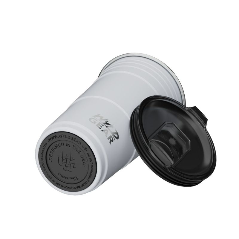 Ceașă Termo Wyld Gear WYLD CUP 16 OZ Alb Herbertz - Inox, Izolație Dublă