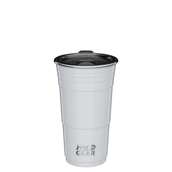 Ceașă Termo Wyld Gear WYLD CUP 16 OZ Alb Herbertz - Inox, Izolație Dublă