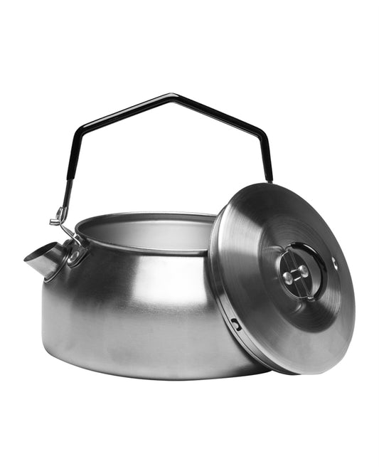 Ceainic din Inox Mil-Tec – 1 L, Oțel 304, Mâner Rabatabil