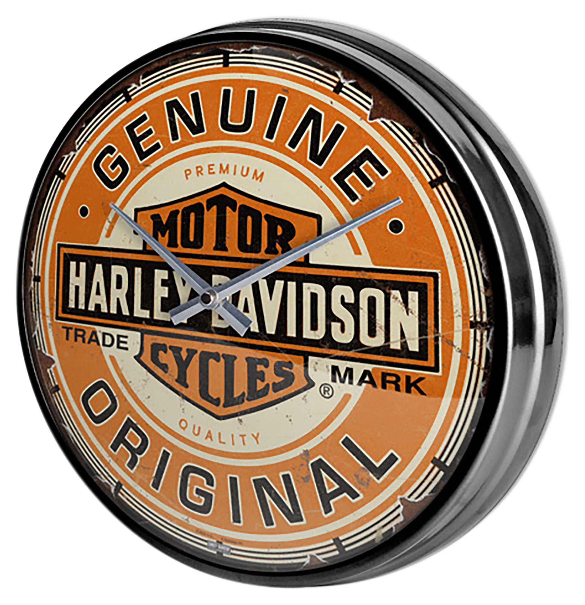 Ceas de Perete Harley-Davidson - Design Iconic, Precizie Cuarț