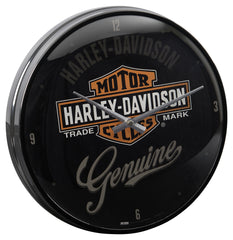 Ceas de Perete Harley-Davidson *Genuine* - Design Iconic, Precizie Cuarț