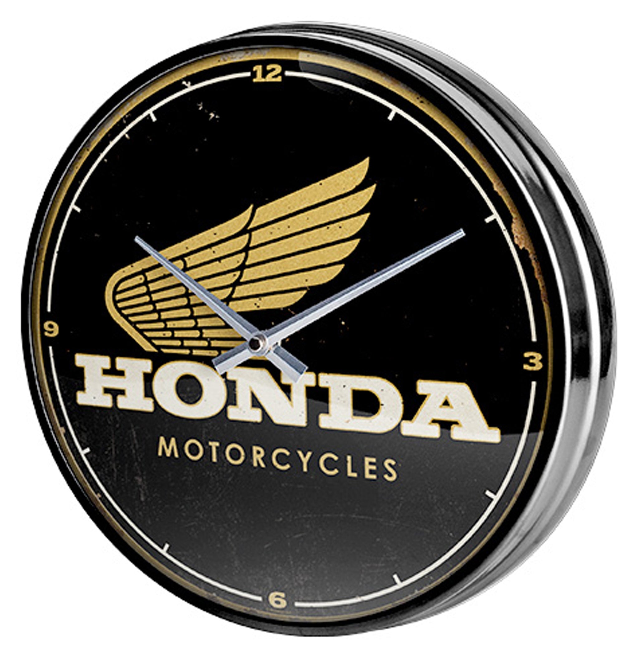 Ceas de Perete Honda - Design Nostalgic, Mecanism Cuarț Precis