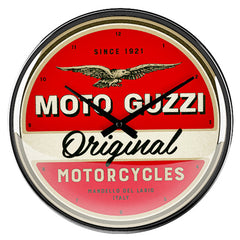 Ceas de Perete Moto-Guzzi - Design Nostalgic, Precizie Germană