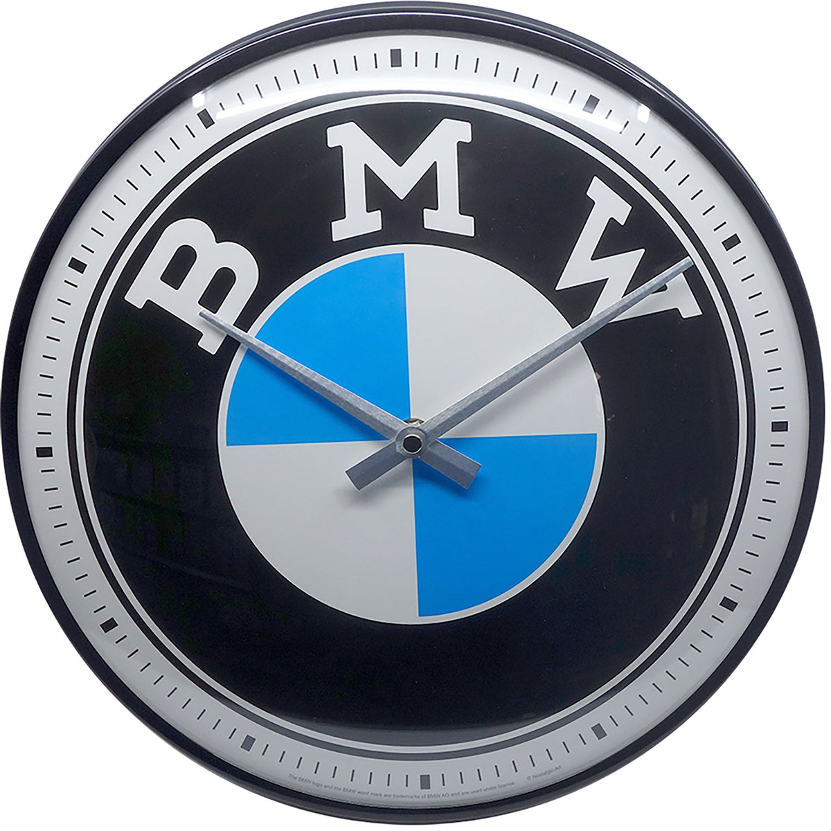 Ceas de Perete Retro BMW Logo Louis - Design Vintage, Cuarț