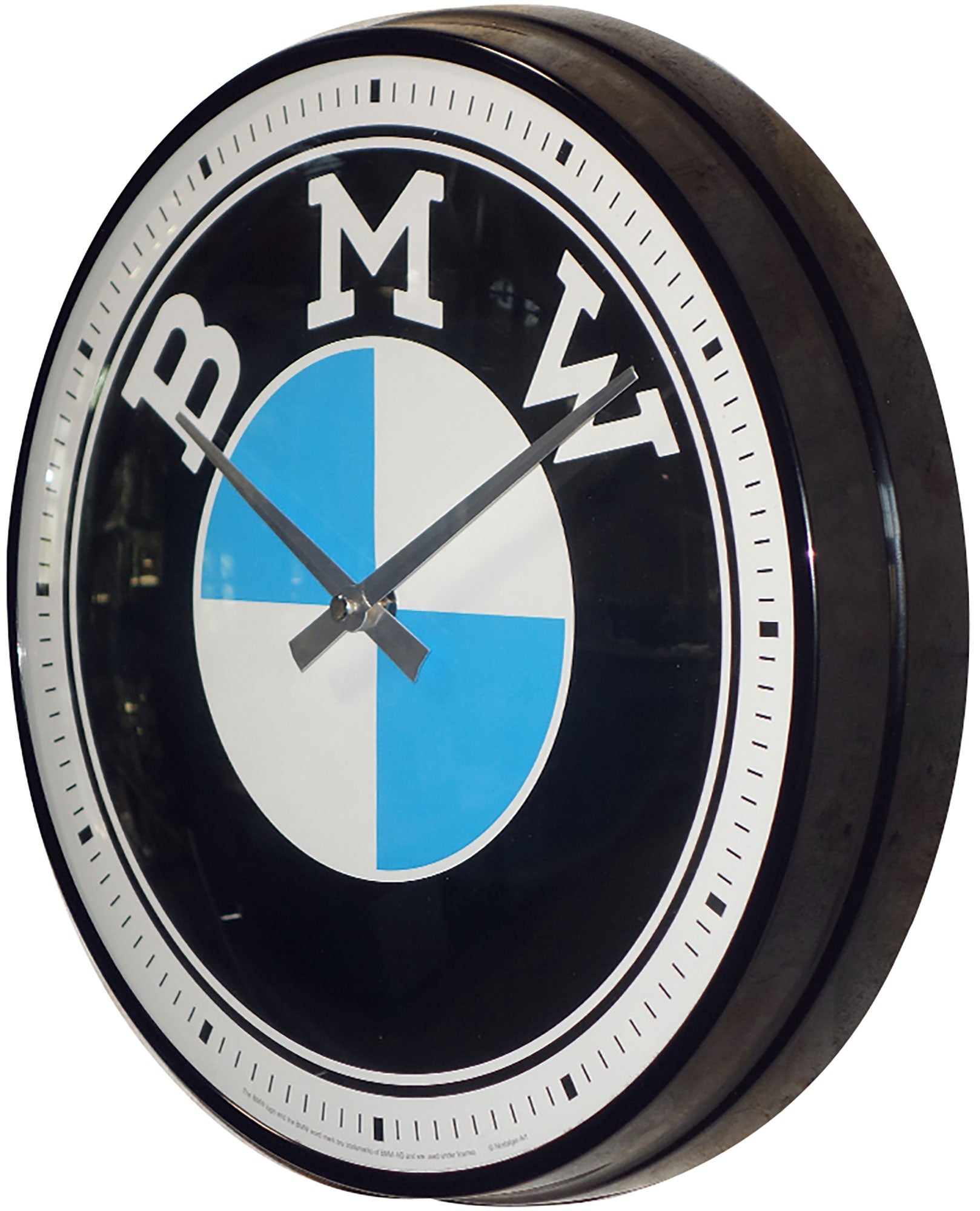 Ceas de Perete Retro BMW Logo Louis - Design Vintage, Cuarț