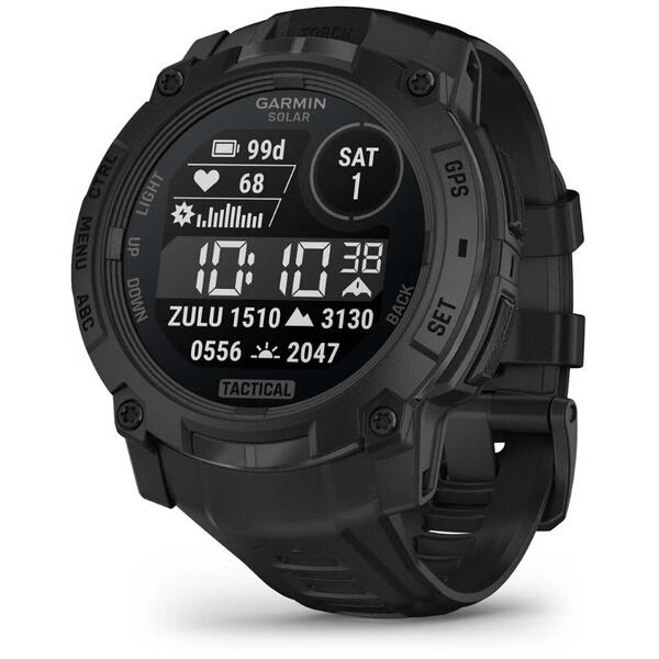 Ceas Garmin Instinct 2X Solar Tactical - GPS, Autonomie Infinită, Rezistență - 1