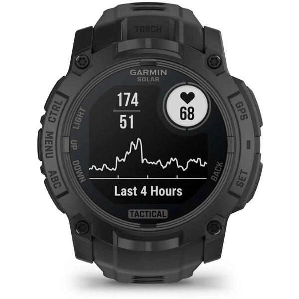 Ceas Garmin Instinct 2X Solar Tactical - GPS, Autonomie Infinită, Rezistență - 4