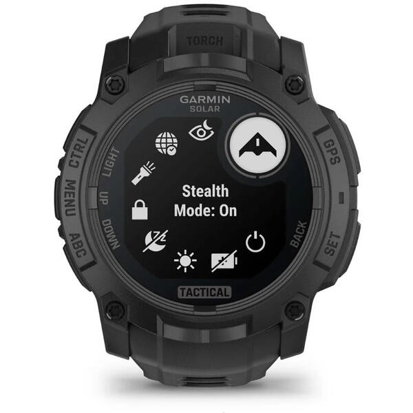 Ceas Garmin Instinct 2X Solar Tactical - GPS, Autonomie Infinită, Rezistență - 6