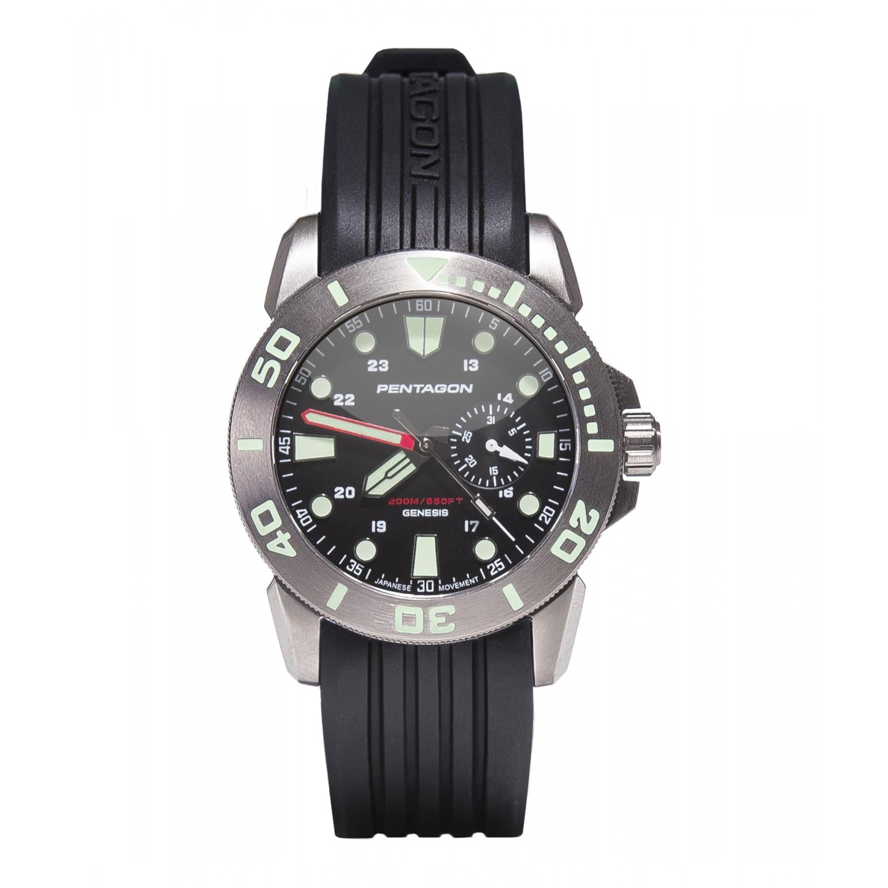 Ceas Genesis Watch -si Silver Pentagon Tactical - Precizie și Fiabilitate în orice Misiune