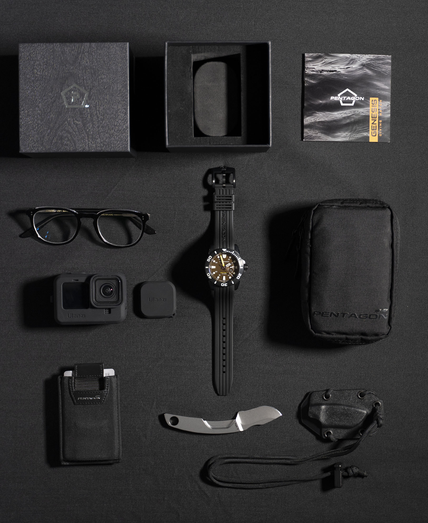 Ceas Genesis Watch -si Silver Pentagon Tactical - Precizie și Fiabilitate în orice Misiune
