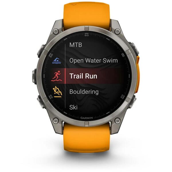 Ceas Smart Fenix 8 AMOLED Garmin - Sapphire, Sport & Outdoor - 7