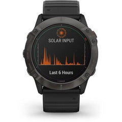 Ceas Smartwatch Fenix 6X Pro Solar Garmin - Autonomie Solară, GPS Multi-Sport - 3