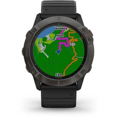 Ceas Smartwatch Fenix 6X Pro Solar Garmin - Autonomie Solară, GPS Multi-Sport - 4