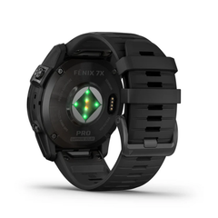 Ceas Smartwatch Fenix 7 Pro Sapphire Solar Garmin - DLC Carbon, GPS Multi-Band - 2