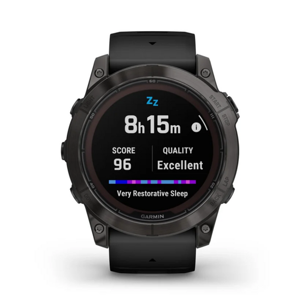Ceas Smartwatch Fenix 7 Pro Sapphire Solar Garmin - DLC Carbon, GPS Multi-Band - 6