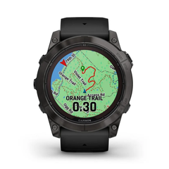 Ceas Smartwatch Fenix 7 Pro Sapphire Solar Garmin - DLC Carbon, GPS Multi-Band - 7