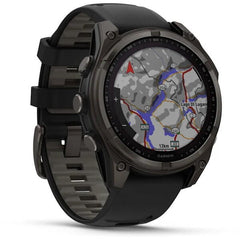 Ceas Smartwatch Fenix 8 Solar Sapphire Garmin - GPS, Baterie Solară - 3