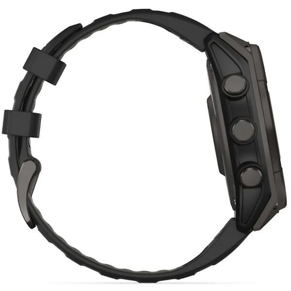 Ceas Smartwatch Fenix 8 Solar Sapphire Garmin - GPS, Baterie Solară - 5