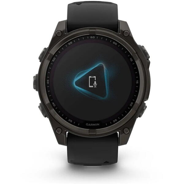 Ceas Smartwatch Fenix 8 Solar Sapphire Garmin - GPS, Baterie Solară - 6