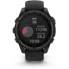 Ceas Smartwatch Fenix 8 Solar Sapphire Garmin - GPS, Baterie Solară - 9