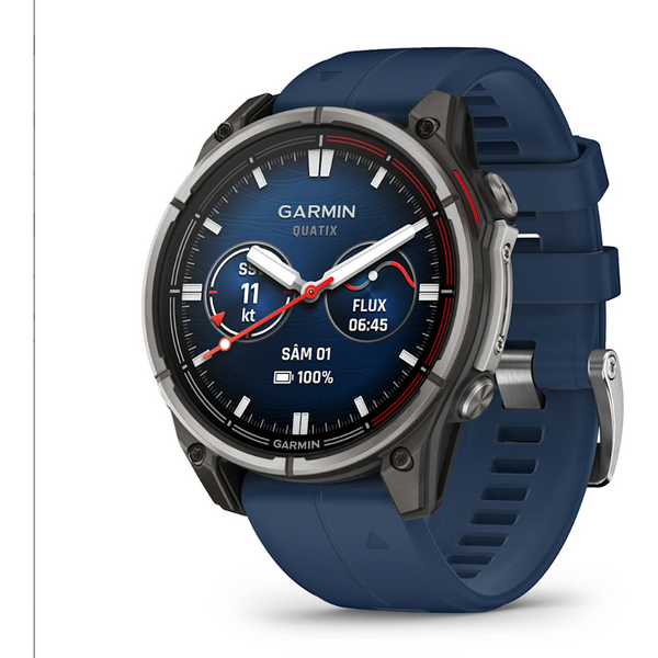 Ceas Smartwatch Quatix 8 AMOLED Sapphire Garmin - Maritim, Tactic - 1
