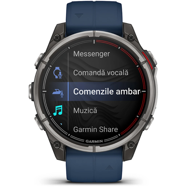 Ceas Smartwatch Quatix 8 AMOLED Sapphire Garmin - Maritim, Tactic - 2