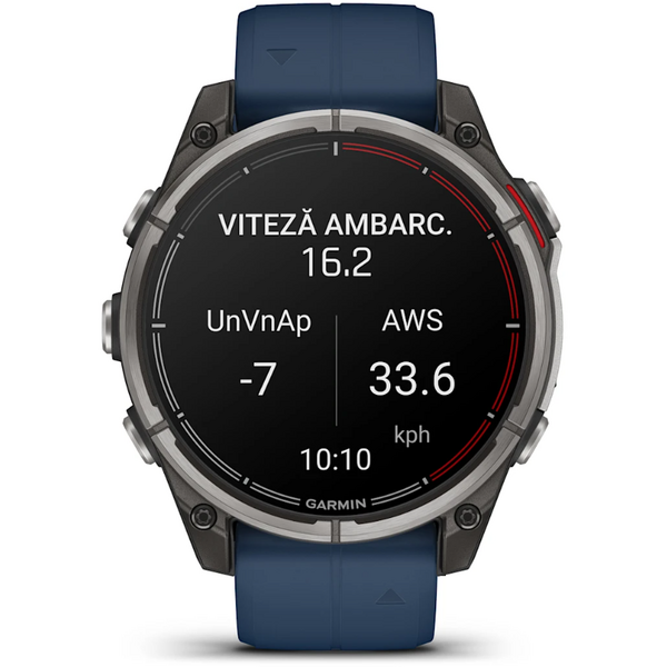 Ceas Smartwatch Quatix 8 AMOLED Sapphire Garmin - Maritim, Tactic - 4