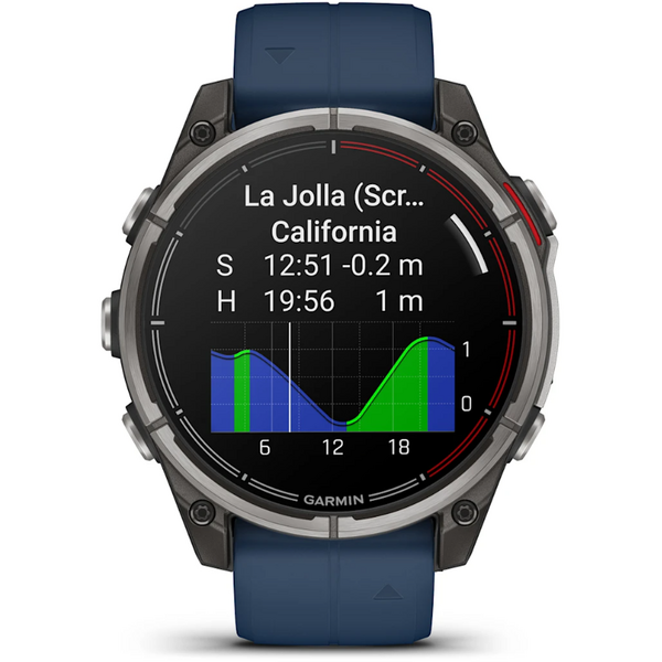 Ceas Smartwatch Quatix 8 AMOLED Sapphire Garmin - Maritim, Tactic - 6