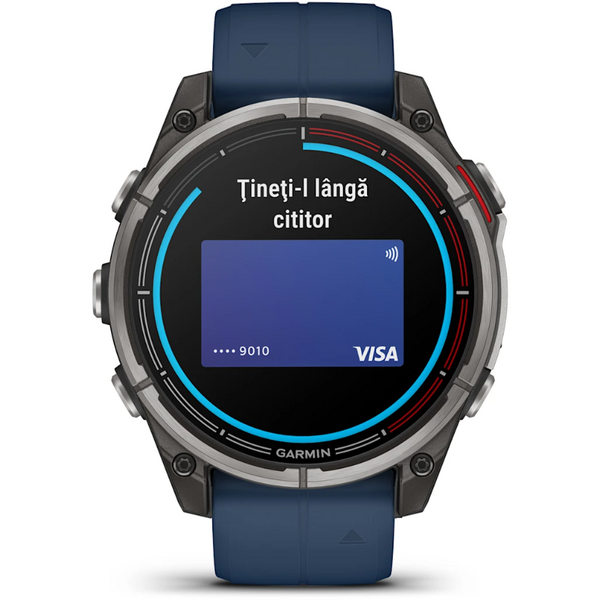 Ceas Smartwatch Quatix 8 AMOLED Sapphire Garmin - Maritim, Tactic - 9